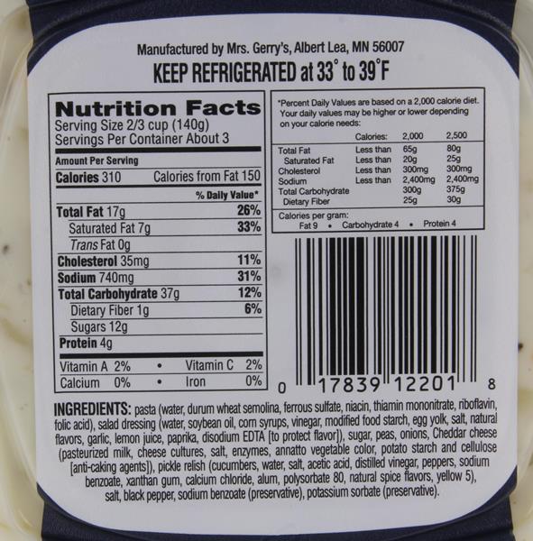 macaroni⭐︎ページ Mrs. Gerry's Deli Fresh Macaroni | Hy-Vee Aisles Online Grocery