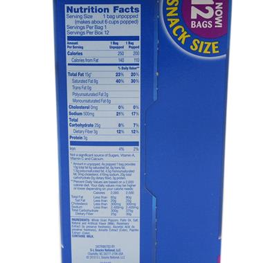 Pop Secret Movie Theater Butter Snack Size 12 1 75oz Bags Hy Vee Aisles Online Grocery Shopping