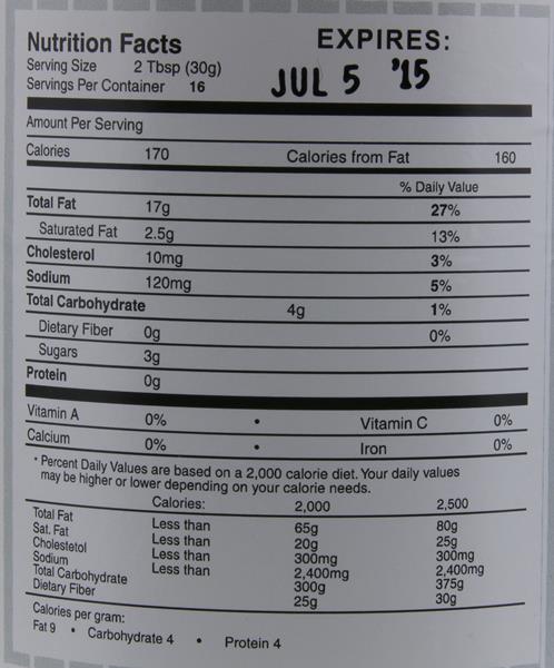 golden italian dressing calories Kraft Golden Italian Dressing 425ml/14.4 oz main image 0