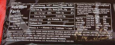 Dark Chocolate Mms Nutrition Facts – Runners High Nutrition