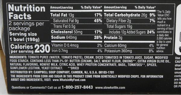 Featured image of post Simple Way to Campbell&#039;s Tomato Soup Ingredients Label