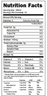 does diet root beer have phosphorus