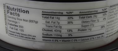 Noosa Yogurt Nutrition Facts Noosa Yogurt Nutrition Facts Label Cheese