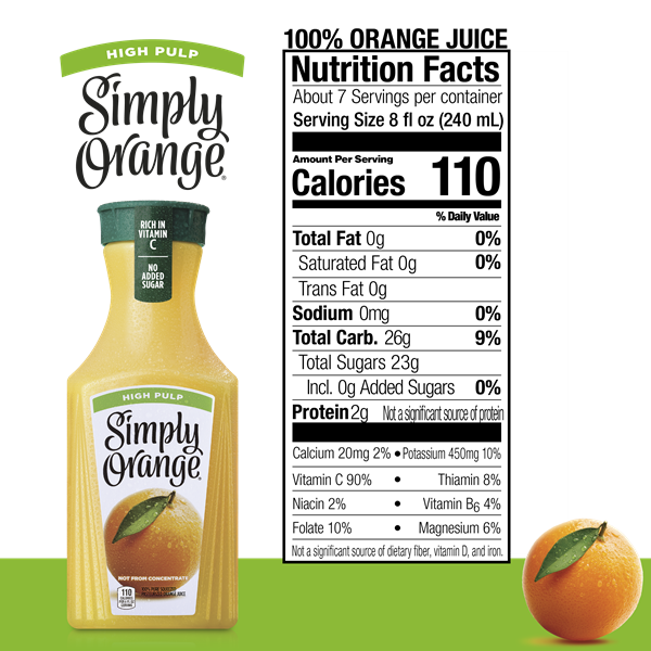Simply Orange High Pulp Orange Juice Hy-Vee Aisles Online