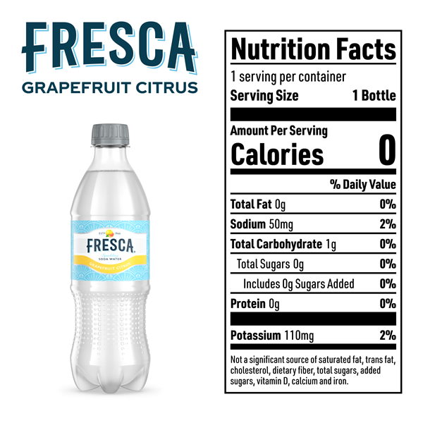 Fresca Grapefruit Citrus Soda 6Pk | Hy-Vee Aisles Online Grocery