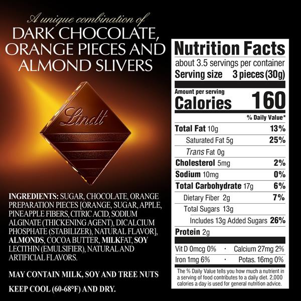 Sweets Dark Chocolate Orange Sticks  Hy-Vee Aisles Online Grocery Shopping