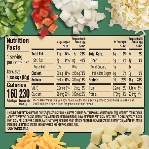 Just Crack an Egg Veggie Lovers Scramble Kit | Hy-Vee Aisles