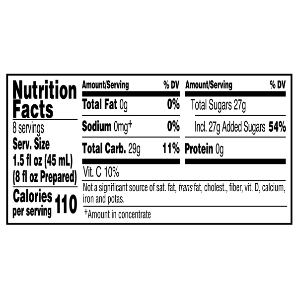 minute maid lemonade concentrate