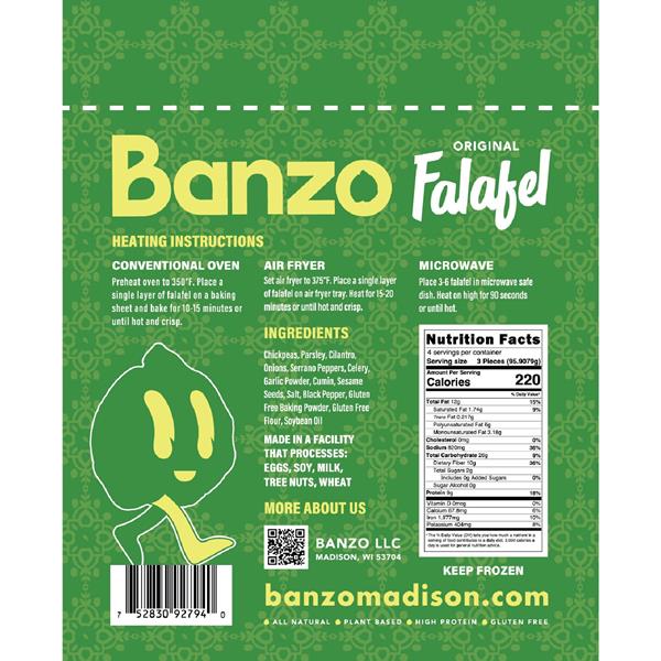 Banzo Falafel, Original | Hy-Vee Aisles Online Grocery Shopping